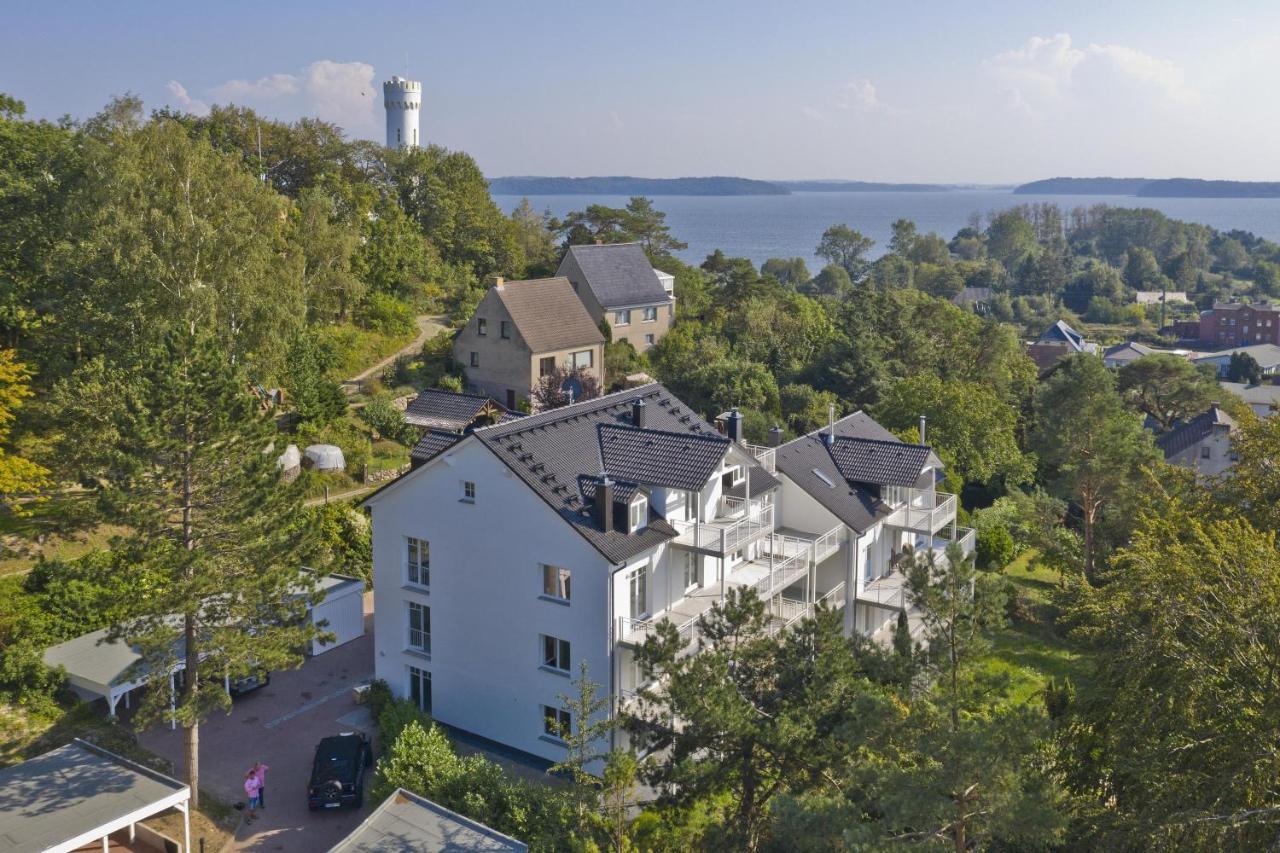 Moderne Ferienwohnung Mit Balkon, Meerblick - Ferienresidenz Zwei Boddenfewo 1-3 Lietzow المظهر الخارجي الصورة